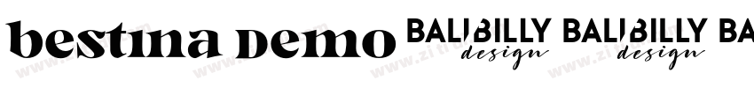 bestina demo字体转换